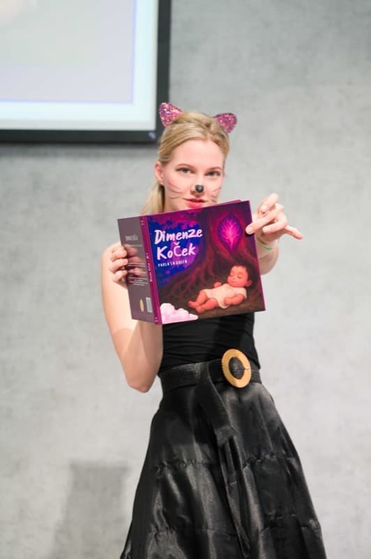 Křest knihy Dimenze koček